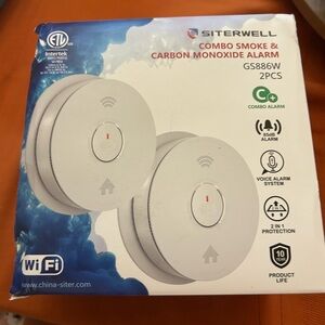 White Combo Smoke & Carbon Monoxide Alarm
